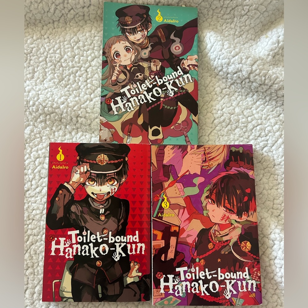 Toilet Bound Hanako-Kun Manga bundle books 1-3
